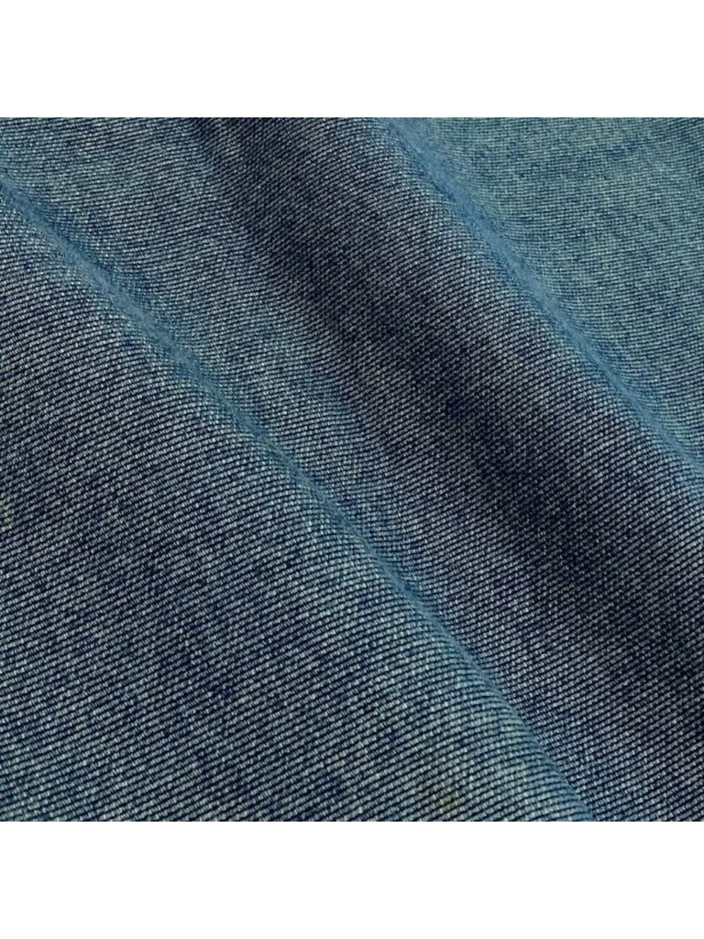 Chanel Denim Skirt Indigo Cotton